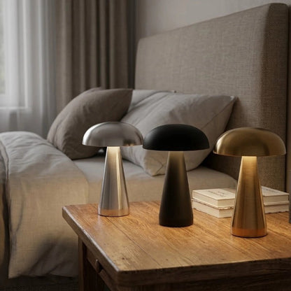 Lampe champignon tactile