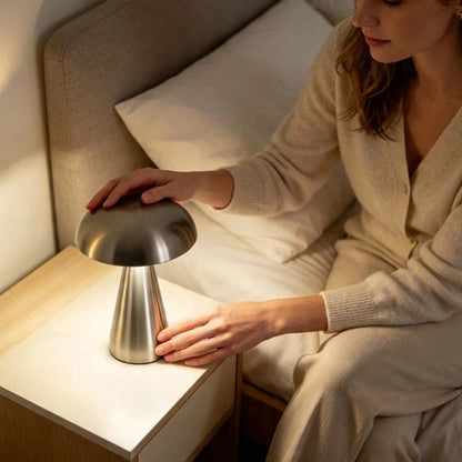 Lampe champignon tactile