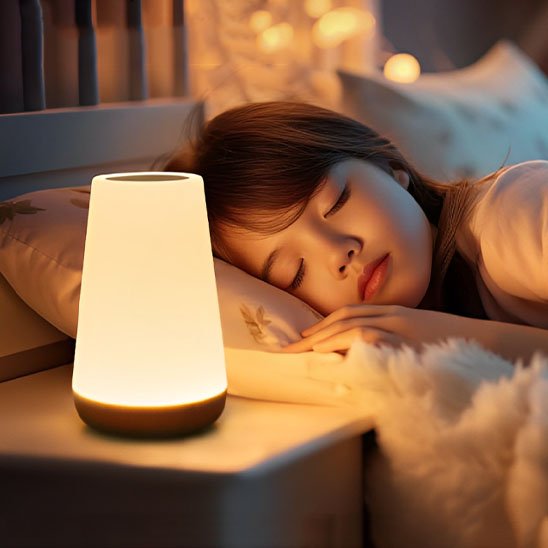 Lampe de chevet tactile
