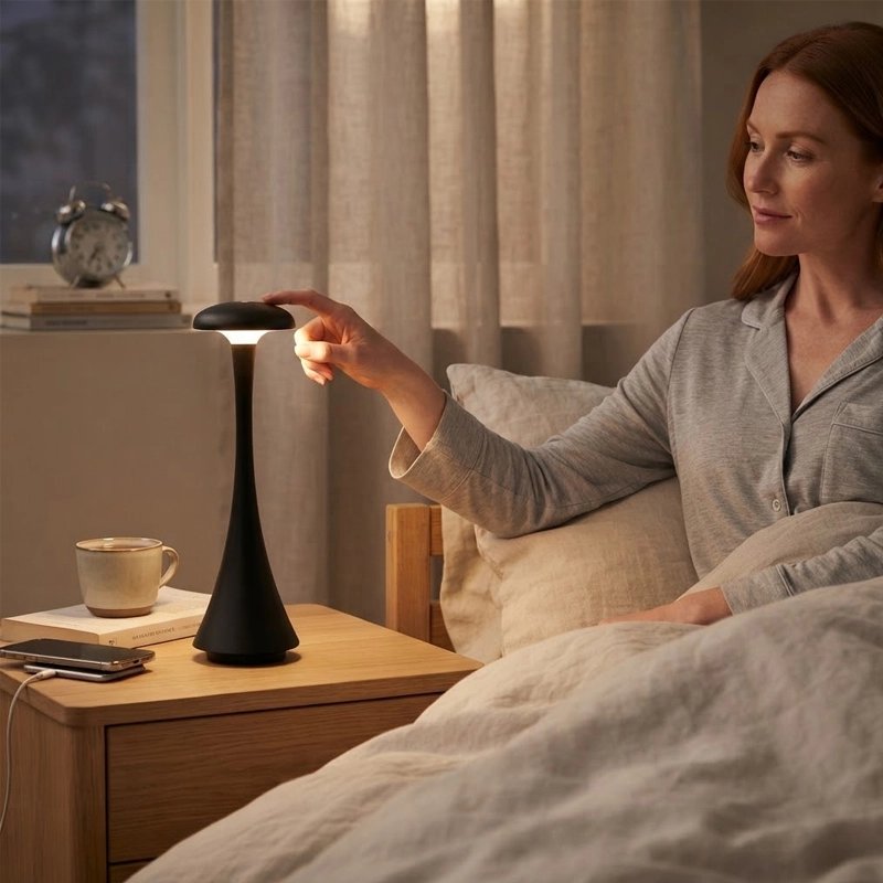 Lampe de chevet tactile