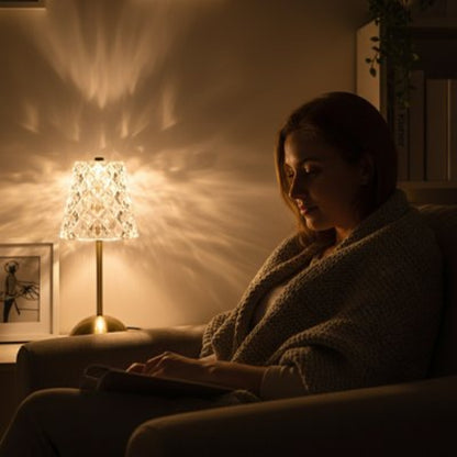 Lampe de table rechargeable