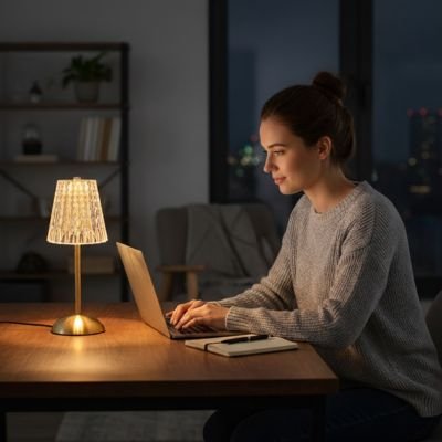Lampe de table rechargeable